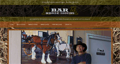 Desktop Screenshot of abarahorseshoeing.com